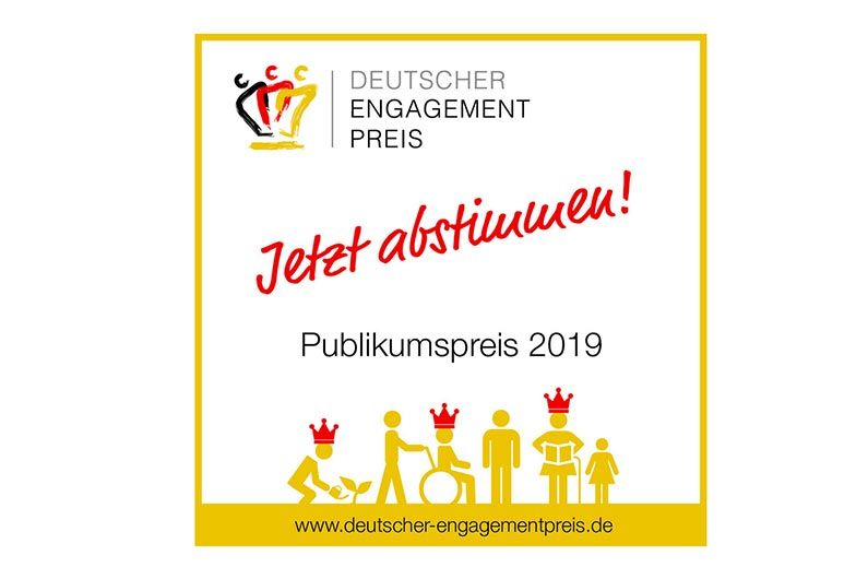 Chance auf Deutschen Engagementpreis: Jetzt für die Benita Quadflieg Stiftung abstimmen!