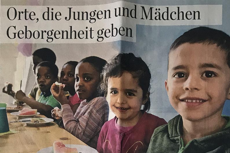 Orte, die Jungen und Mädchen Geborgenheit geben