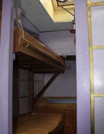 Traditionsschiff Fortuna, Koje